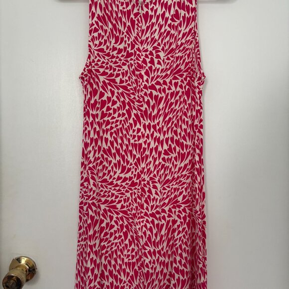Reformation Noha mini dress in Noha print size 8 pink and white heart pattern - Picture 4 of 6